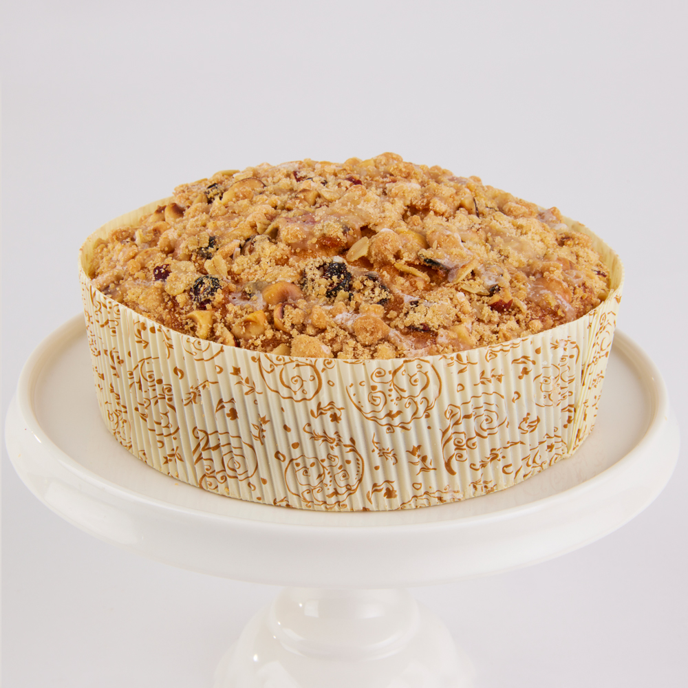 Cranberry Coffee Cake Hazelnut Struesel