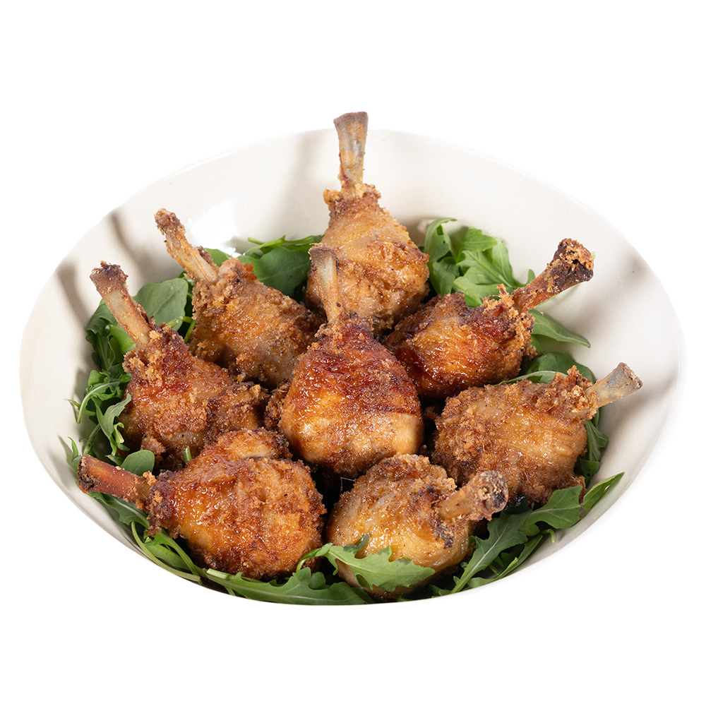 Crunchy Ginger Soy Lollipop Chicken