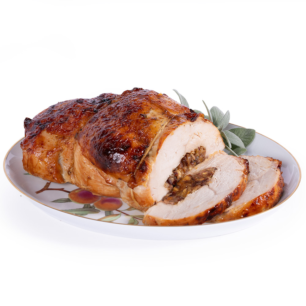 Honey & Cider Glazed Turkey Roulade