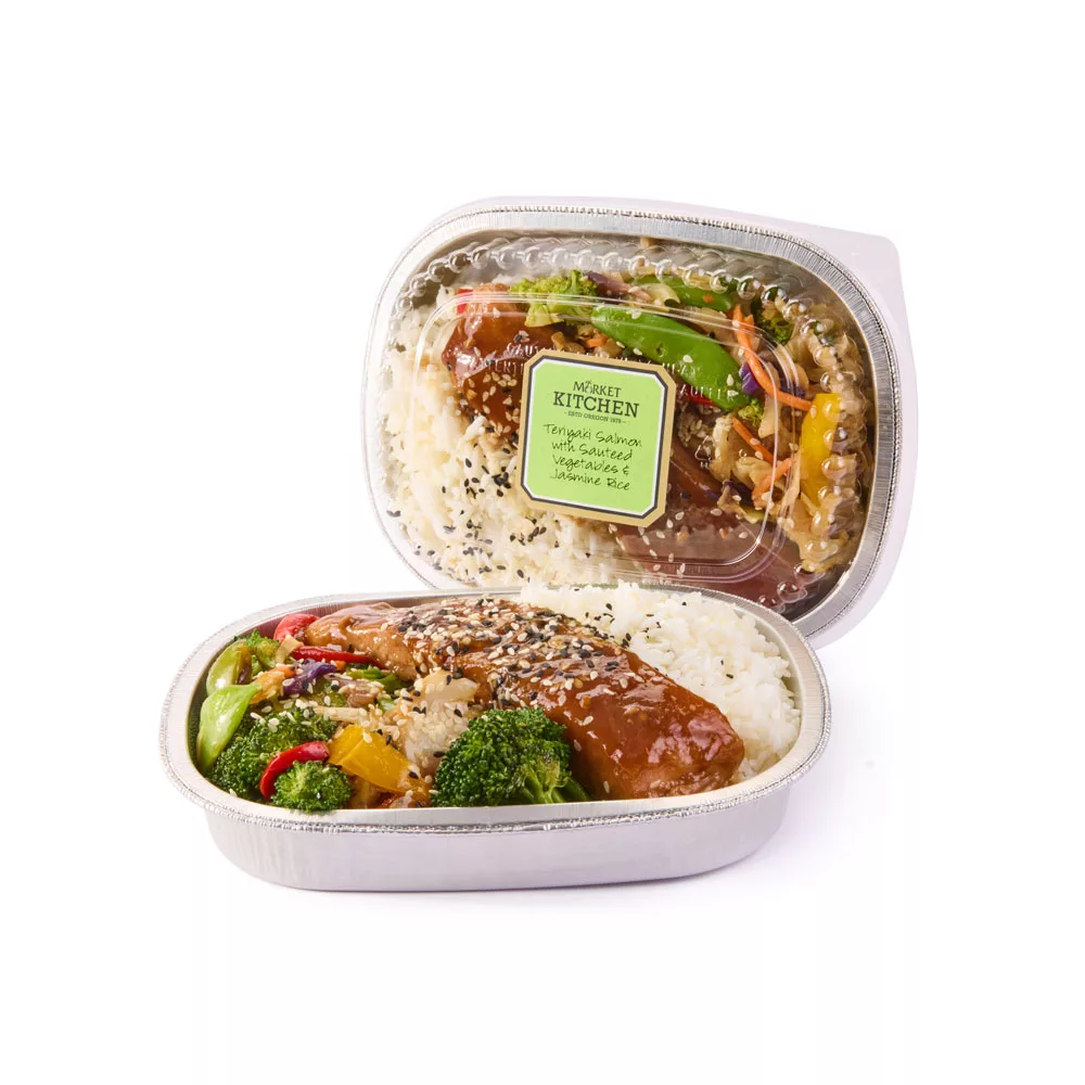 Teriyaki Salmon & Vegetables